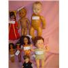 Image 1 : Tray of 8 Dolls: Mostly African Amer. O