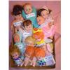 Image 1 : Tray of 15 Dolls: Plastic/Vinyl/Cloth S