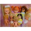 Image 4 : Tray of 19 Dolls: Plastic/Vinyl. Painte