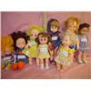 Image 1 : Tray of 8 Dolls: Vinyl/Plastic/Cloth St