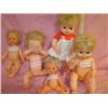 Image 1 : Tray of 5 Dolls: Vinyl/Plastic. All but