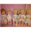 Image 1 : Tray of 5 Dolls: Vinyl. 3 Have painted 