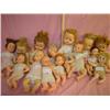 Image 1 : Box of 14 Dolls: Cloth Stuffed/Vinyl/Pl