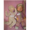 Image 3 : Vintage Doll Buggy & 2 Cloth Stuffed/Vi