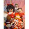 Image 2 : Box of 11 Cloth Stuffed Dolls & 3 Herit
