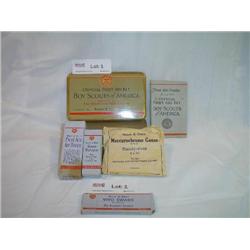 Boy Scout Vintage Tin with Contents