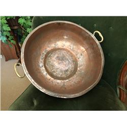 LARGE COPPER BOWL