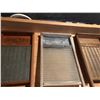 Image 2 : GR OF 6 ANTIQUE WASHBOARDS