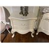 Image 1 : DAVON ANTI FRENCH WHITE 2 DRAWER NIGHT STAND 17 X 29 X 30 INCHES