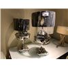 Image 1 : PAIR OF SILVER WOLF TABLE LAMPS