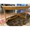 Image 2 : NOBLE HOME OVAL FAUX MARBLE COFFEE TABLE 1300 X 785 X 523 MM