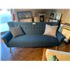 Image 2 : HOMEATTIC BLUE FABRIC MODERN 3 SEAT SOFA WITH CUSHIONS 1970 X 825 X 860 MM