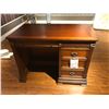 Image 1 : DAVON CHERRY 3 DRAWER OFFICE DESK 108 X 61 X 76 CM