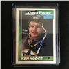 Image 1 : KEN HODGE SIGNED OPC SUPER ROOKIE HOCKEY CARD