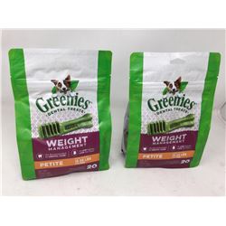 Greenies Dental Treats- Weight Management Petite Dog (2 x 20)