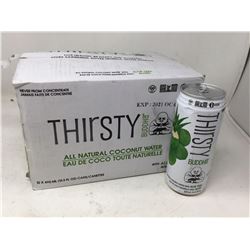 Thirsty Buddha All Natural Coconut Water (12 x 490ml)
