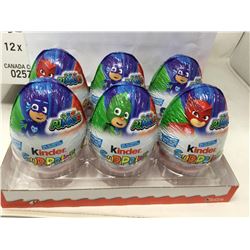 Lot of Kinder Surprise Eggs (6 x 100g)