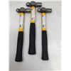 Image 1 : Lot of Forged Ball Pein Hammers (3)