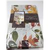 Image 1 : Autumnal Breeze Vinyl Tablecloth (Round 70in)