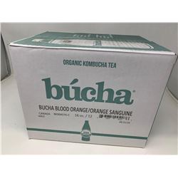 Bucha Blood Orange Organic Kombucha Tea (12 x 16oz)