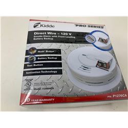 Kidde Direct Wire-120V Smoke Alarm with Front Loading Battery Option