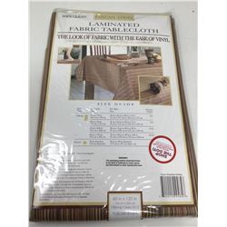 Laminated Fabric Tablecloth (60in x 120in)