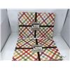 Image 1 : Printed Placemats (2 x 4) Autumn Gingham