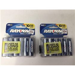 Rayovac Alkaline Batteries (2 x 18 AA)