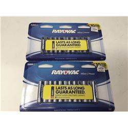 Rayovac Alkaline Batteries (2 x 12 AAA)