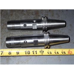 (2) CAT40 Schunk Holders