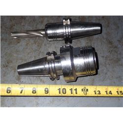 (2) CAT40 Schunk Holders