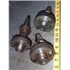 Image 2 : (3) CAT40 Shell End Mill Holders