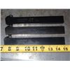Image 1 : (3) 1/2" x 1" Lathe Tools