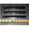 Image 2 : (3) 1/2" x 1" Lathe Tools