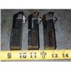 Image 2 : (3) 1" x 1" Lathe Tools