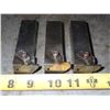 Image 4 : (3) 1" x 1" Lathe Tools