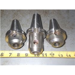 (3) CAT40 End Mill Holders