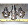 Image 1 : (3) CAT40 End Mill Holders