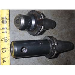 (2) CAT40 Nikken End Mill Holders