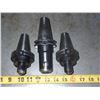 Image 1 : (3) CAT40 Briney End Mill Holders