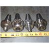 Image 1 : (4) CAT40 Holders