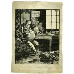 GILLETT, THE TWIGHLIGHT STATE, INK ON PAPER GILLETT