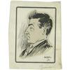 Image 1 : GILLET,PORTRAIT OF A MAN, INK ON PAPER GILLET