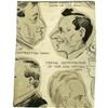 Image 2 : GILLET,PORTRAIT OF A MAN, INK ON PAPER GILLET