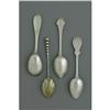 Image 2 : FOUR STERLING SPOONS, GORHAM FOUR STERLING SPOONS