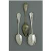 Image 2 : THREE SERVING SPOONS, GORHAM,WOOD AND HUGHES THREE SERVING SPOONS