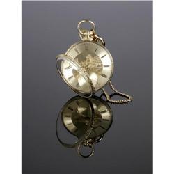 ENGLISH POCKET WATCH AND FOB NINETEENTH CENTURY AN ENGLISH POCKET WATCH AND FOB