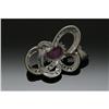 Image 2 : A DIAMOND AND SAPPHIRE PENDANTMaker unknownThe p A DIAMOND AND SAPPHIRE PENDANT