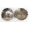 Image 2 : Vintage Navajo Sterling Turquoise Buttons