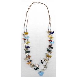 Vintage Santo Domingo Heishi and Fetish Necklace